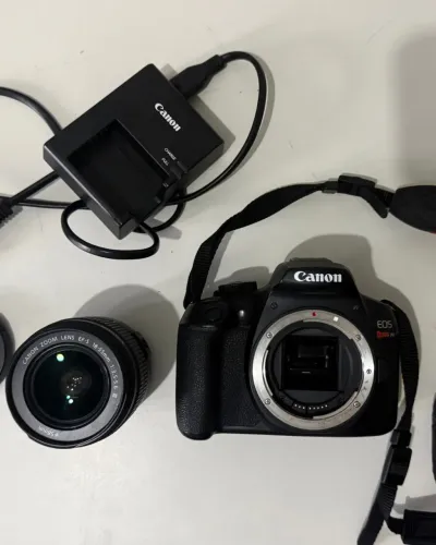 Canon T6 + lente 18-55mm