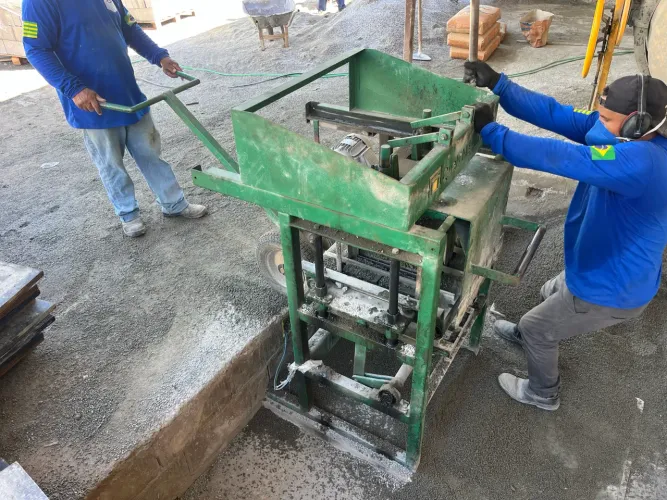 Máquina de Bloco de Concreto 