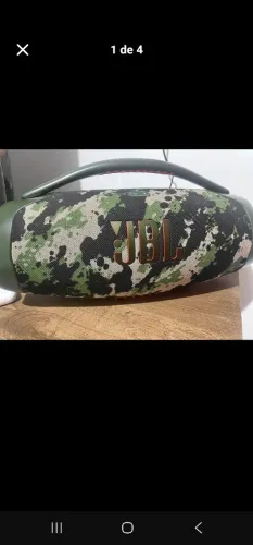 Jbl boombox 3 camuflada top não fasso entrega não