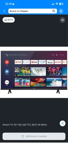 Smart TV 32? HD LED TCL