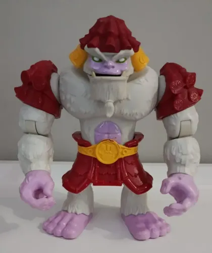 Yeti Guardião da Montanha da linha Imaginext, fabricado pela Mattel.Detalhes: Ele possui a