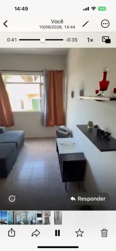 Aluga se apartamento mobiliado