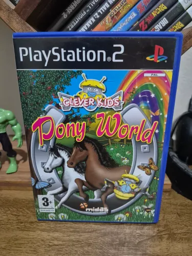 Clever kids pony world - playstation 2 original (PAL - EUROPEU)