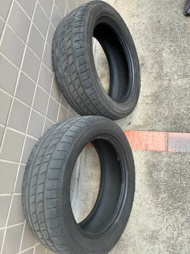 2 Pneus meia vida 195/55 R15