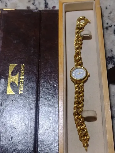 Relógio technos mod. 2035.GH, máquina Quartz, Miyota