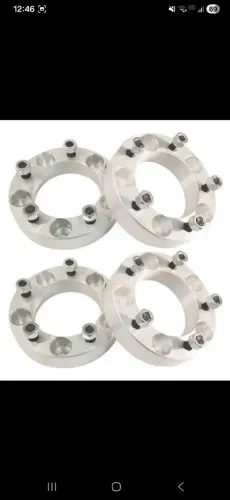 Kit 4 espaçadores de Roda F100/F1000/Landau 4x2 5x139,7 para 5x120 50mm