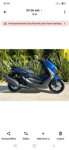 Yamaha NMAX 160 ABS 2021 Azul - R$ 17.000
