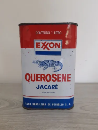 Lata Antiga Querosene Jacaré