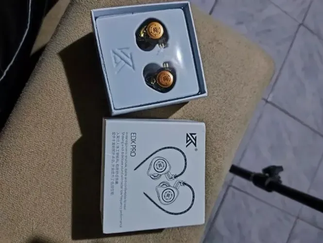 ? Fone KZ EDX PRO - Experiência Profissional em Áudio
