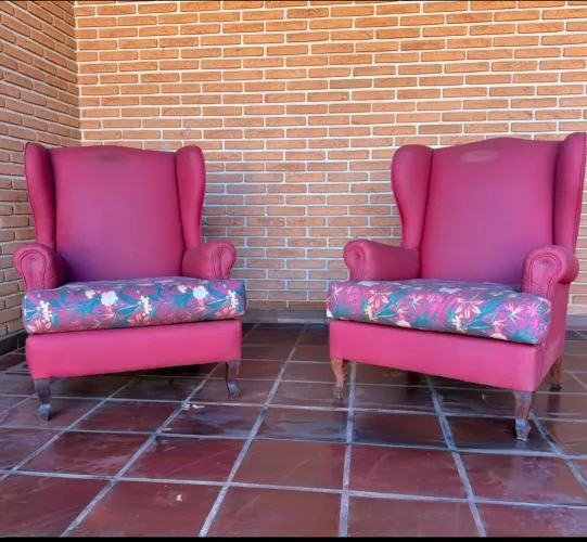 Conjunto 02 poltronas Berger clássicas 