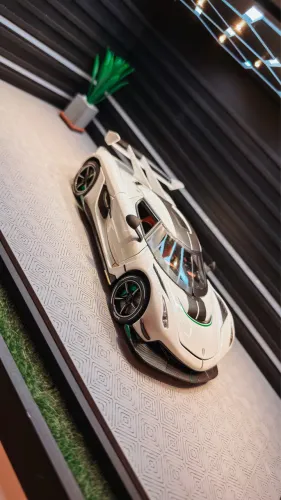 Miniatura Koenigsegg Jesko 1:24 s/cx