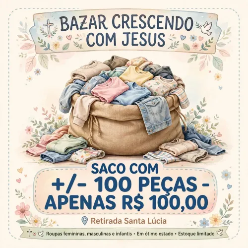 Roupas de bazar