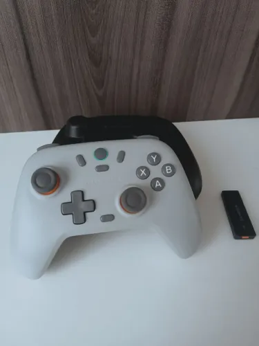 Controle de Pc e Console + Case + Receptor USB