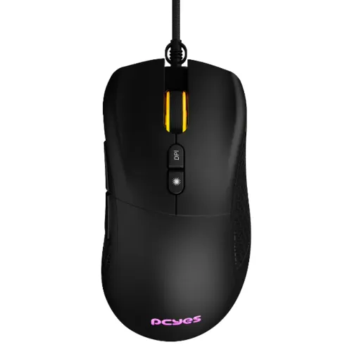 Mouse Gamer Pcyes Gaius - 12400 Dpi - Rgb - 6 Botões - Pmggbv