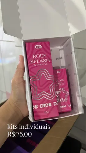 Kit Body splash + gloss emilly vick