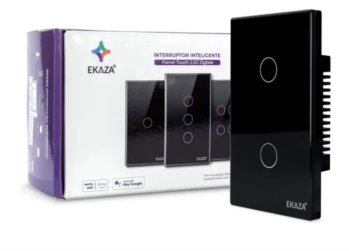 2 Interruptores Inteligentes Akaza Zigbee