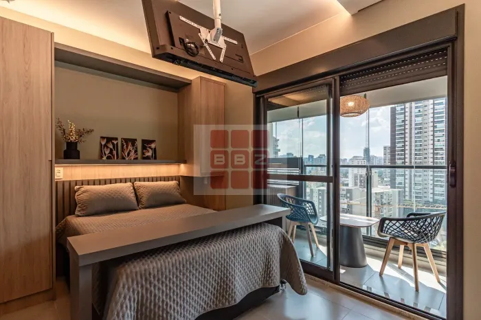Studio à venda em São Paulo-SP, no Jardim das Acácias: 1 quarto, 1 banheiro, 35m² de área.