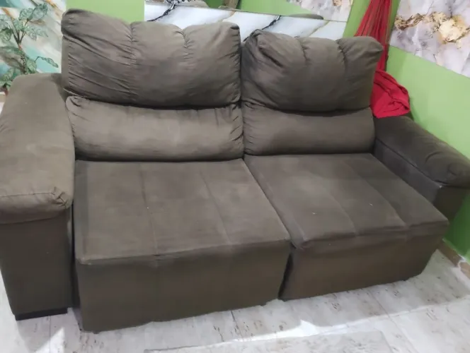 Sofá cama com 2 lugares 