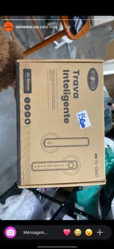 Fechadura eletrônica inova