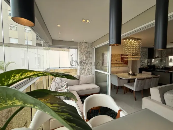 Apartamento à venda no Kensington Gardens em Londrina, 3 quartos (1 suíte), sacada com chu