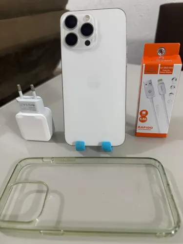 Iphone 15 pro max 256GB - aceito troca e cartão 