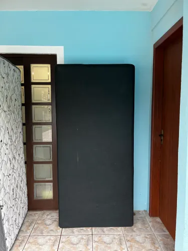 Box cama de solteiro ortobom