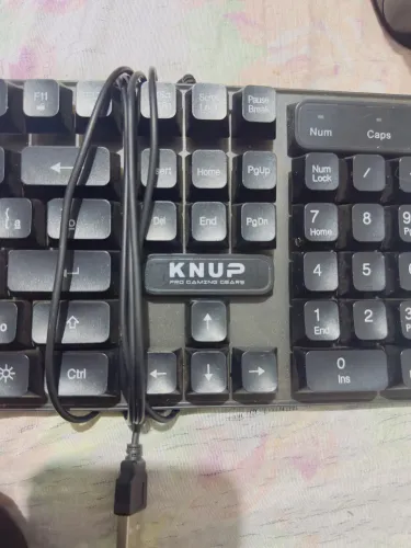Teclado KNUP Pro Gaming Gears Membrana