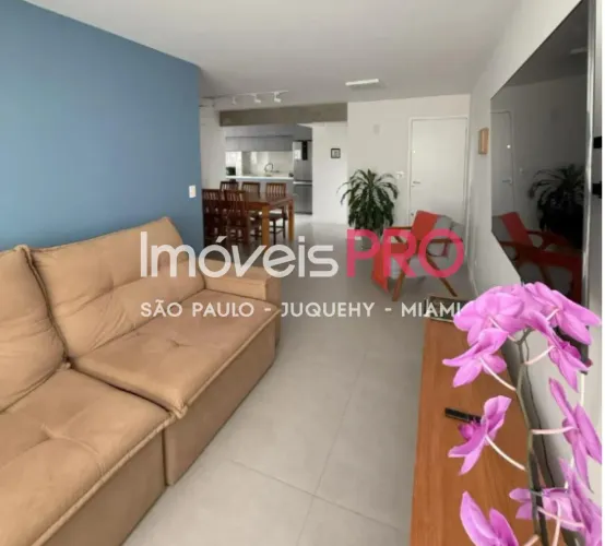 Apartamento no Brooklin com 90m² e 1 vaga.