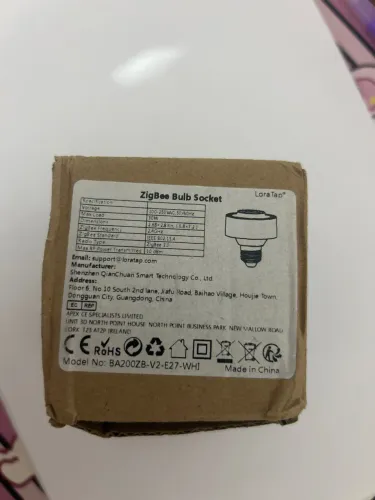 Soquete inteligente Zigbee Bulb loratap