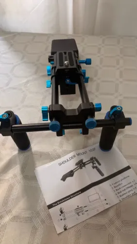 Suporte de ombro para câmeras DSLR ou Mirroless