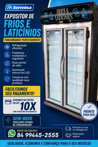 Expositor de Frios e Laticínios