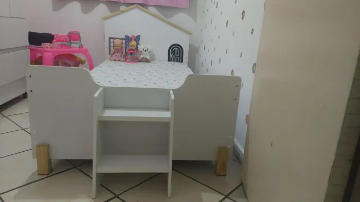 Cama Montessoriana + Colchão + Escadinha