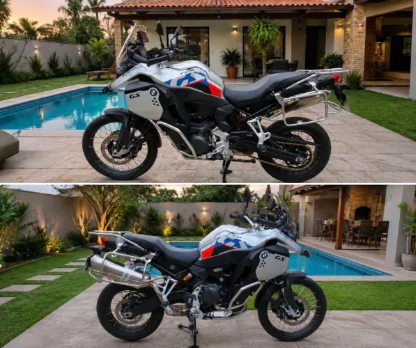 Moto zera so pegar e andar