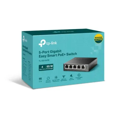 Switch Gigabit 5 Portas Tl-sg105pe