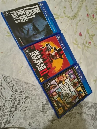 Kit jogos de PS4