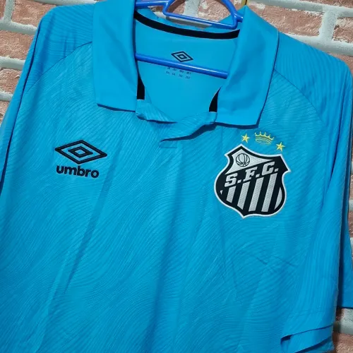 Camisa Santos Neymar Jr Azul Original Nova