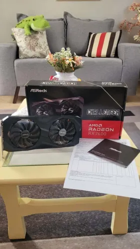 RX 7600 8GB ASROCK ( NOVA, NA GARANTIA)