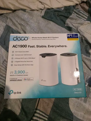 Kit Wi-Fi Mesh TP-Link Deco S7 AC1900 (2 Unidades) - Aberto só para teste