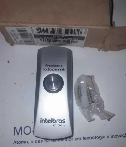 Botão de botoeira INOX INTELBRAS