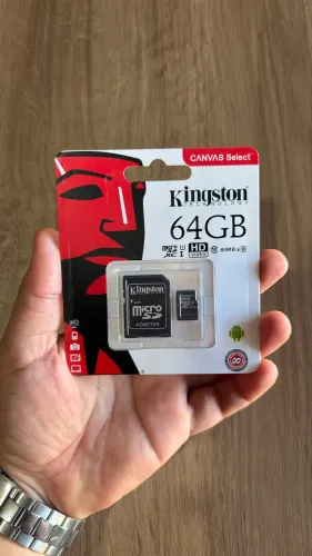 Cartão de Memória Kingston 64G