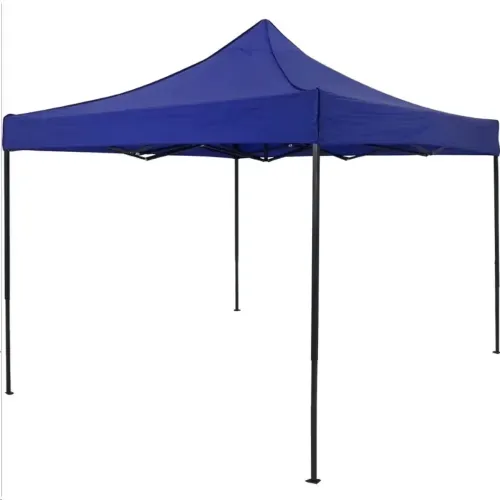 Tenda Gazebo Dobrável em Aço Galvanizado 300x300cm Pagoda Azul - Bel