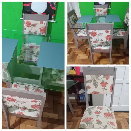 R$450,00 Mesa c/4 cadeiras