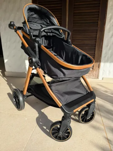 Carrinho bebê Infanti Romanzo + bebê conforto Zion + base isofix