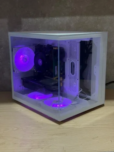 Pc gamer aquário vidro i5 SSD 480GB RX550