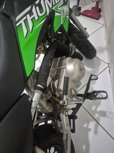 Mini moto 49cc  3 marcha gasolina ? top de linha .