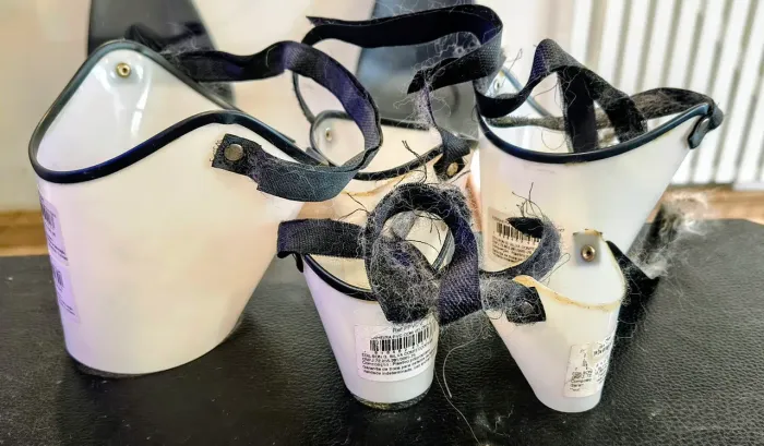 Kit com 5 Focinheiras com Vários Tamanhos para Animais Reativos