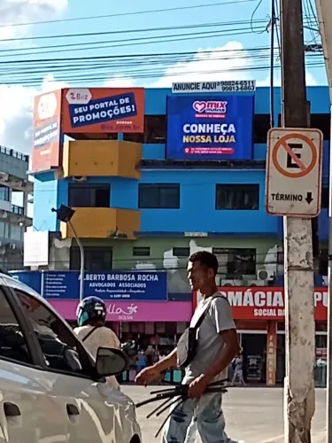 Telão de LED P10 SMD Outdoor.