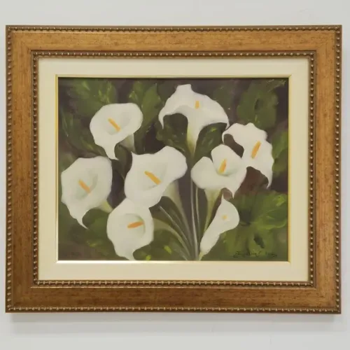 Quadro da artista Evelize G. Moro. Medidas: 40x50 Lote 101 (10 x R$45,00)