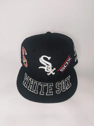 Boné Chicago white Sox preto - New Era - 59fifty - Baseball - Mlb