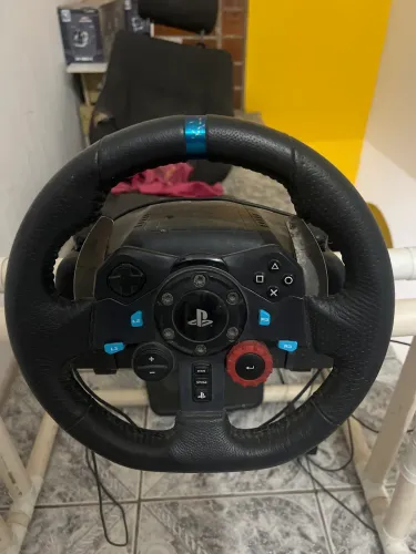 Volante logitech g29 com câmbio manual